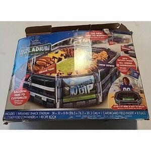 Sunny Anderson's Infladium Inflatable Snack Stadium Football Party Bowl Open Box